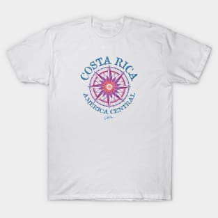 Costa Rica, Compass Rose T-Shirt